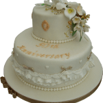 Golden Anniversary Cake Derbyshire Nottinghamshire