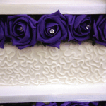 Cornelli design wedding cake - Kimboscakes Cornelli design wedding cake