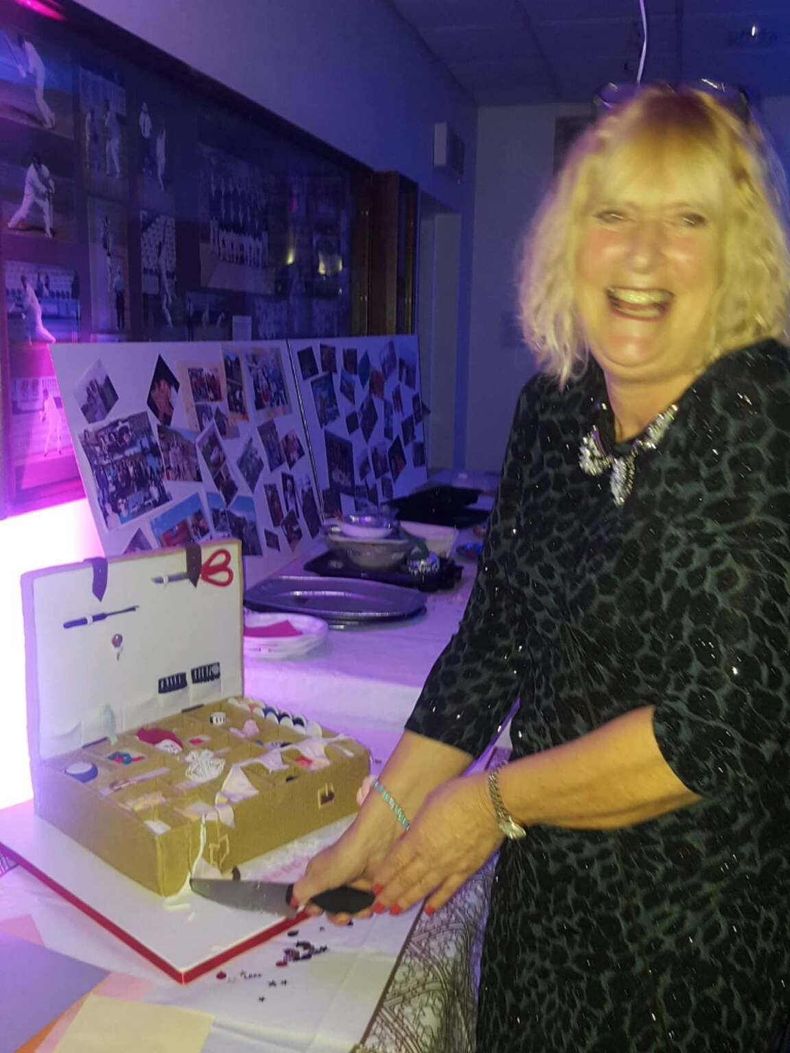 Sewing box cake Sewing box cake