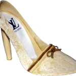 Vuitton Lace Shoe Birthday Cake Leicester