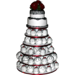Tamari Wedding Cake and Spheres