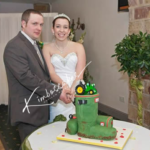 Hunter Wellington Wedding Cake