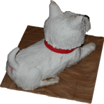West Highland Terrier 3D Birthday Cake London
