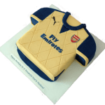 Arsenal Birthday Cake