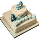 Baby Boy Birthday Cake