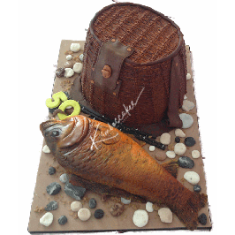 Fishermans Birthday Cake