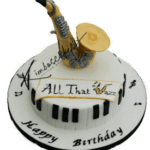 Saxaphone Borthday Cake