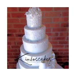 Crystal Shimmer Wedding Cake