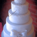 Crystal Shimmer Wedding Cake