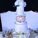 Orchid Heaven Wedding Cake