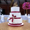 Quilted Wedding Cake