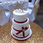 Quilted Wedding Cake