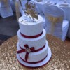 Quilted Wedding Cake