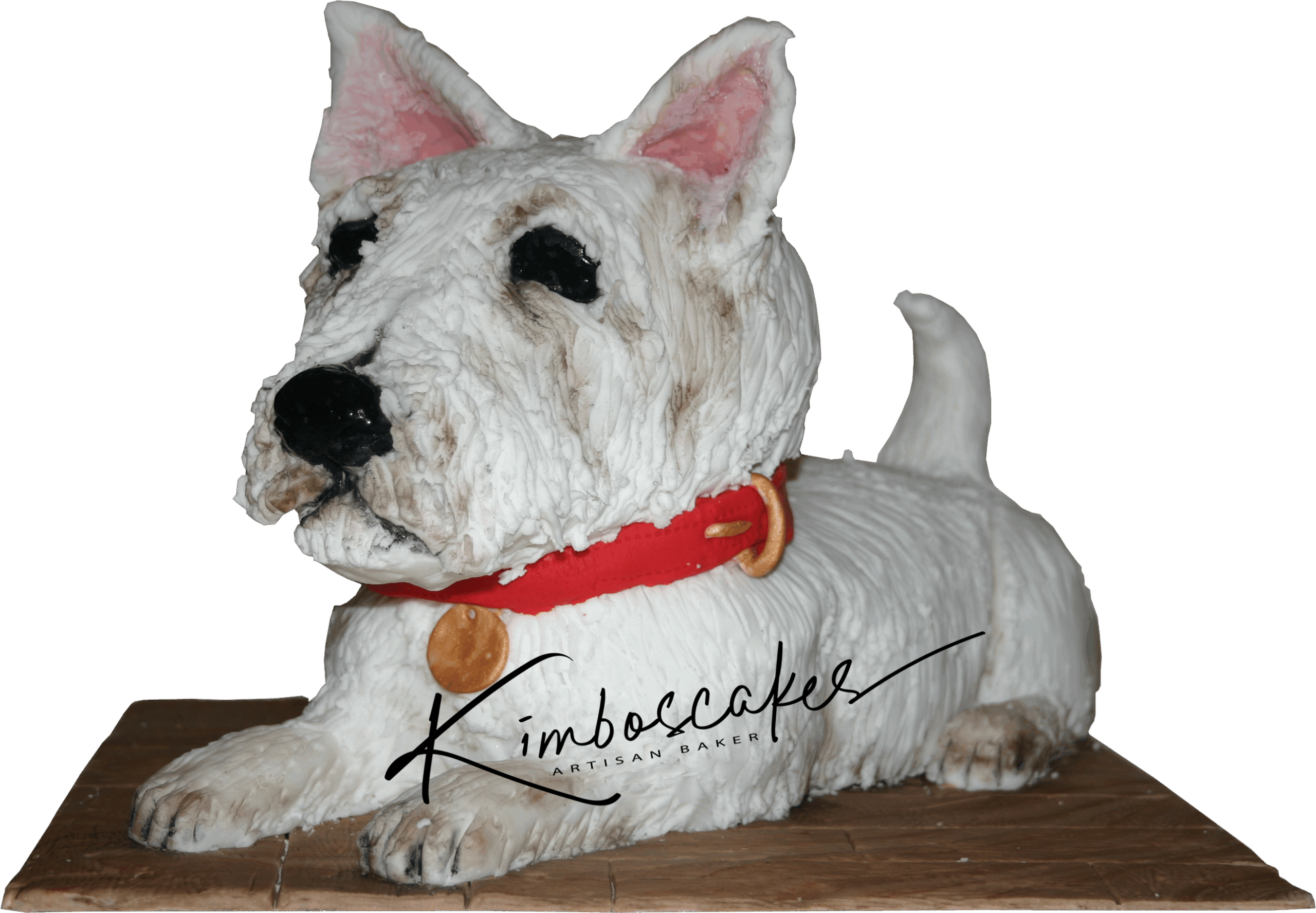West Highland Terrier Cake 1 - Kimboscakes