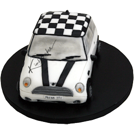 Mini Cooper Birthday Cake